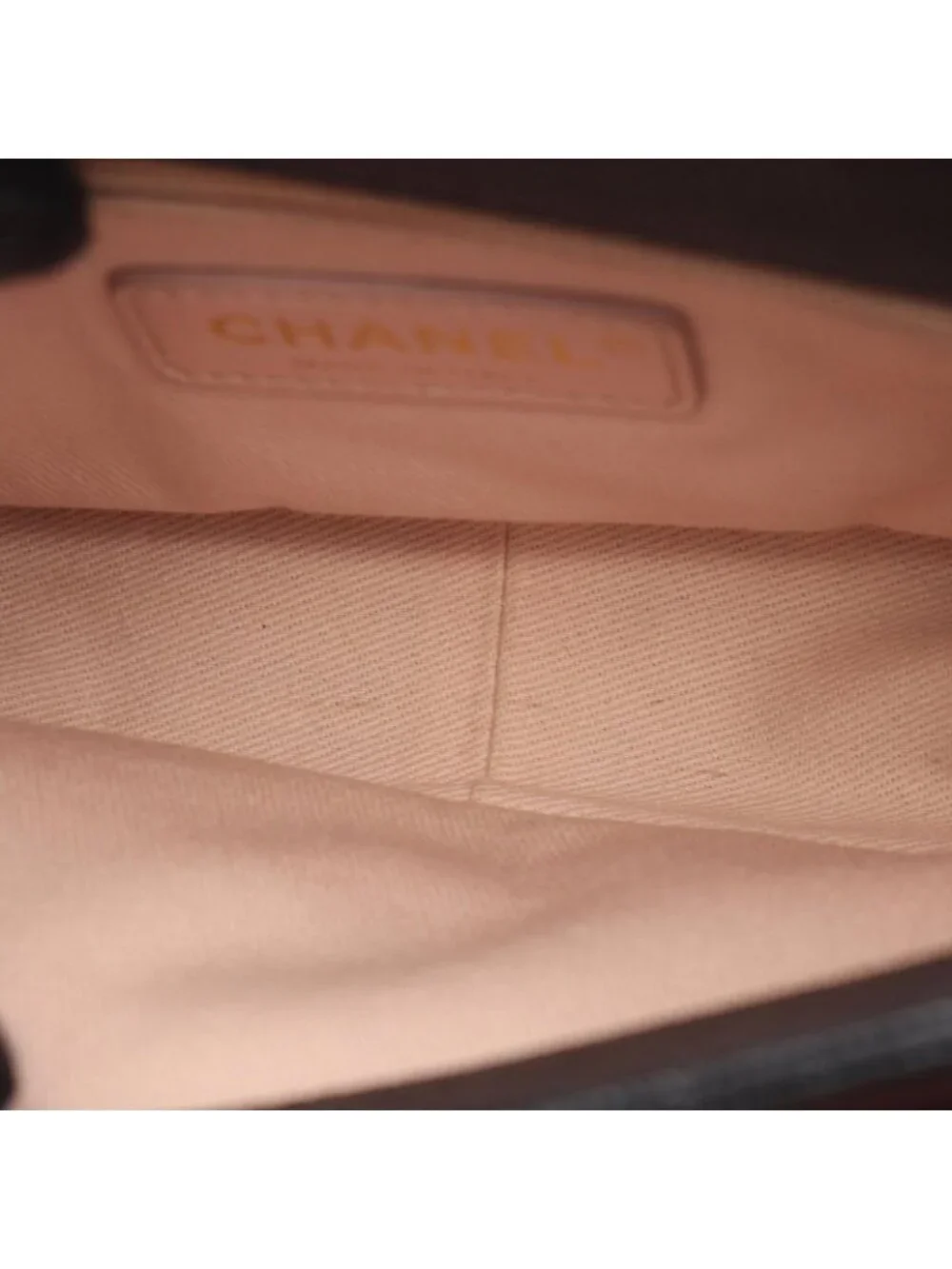 Chanel Shoulder Bag CC Logo Top Handle Flap Quilted 2-Way Black